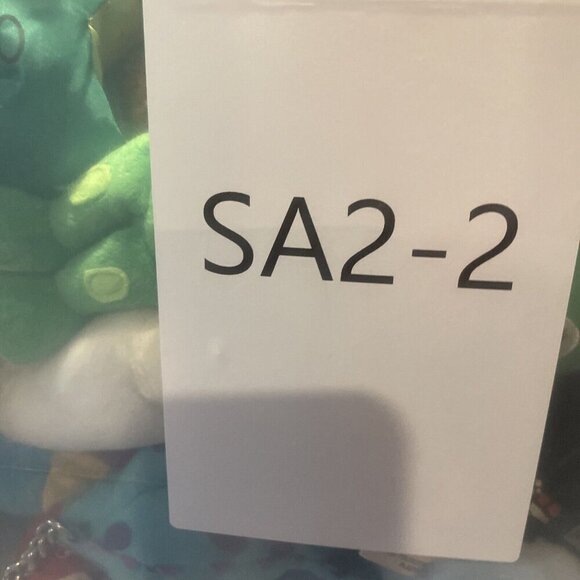 The Elephant Project Kiki Soft Gray 8” Plush Stuffed Animal Pink Dress Sewn Eyes - Picture 6 of 6